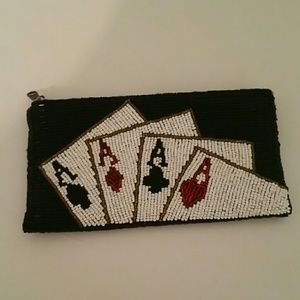 New beaded clutch